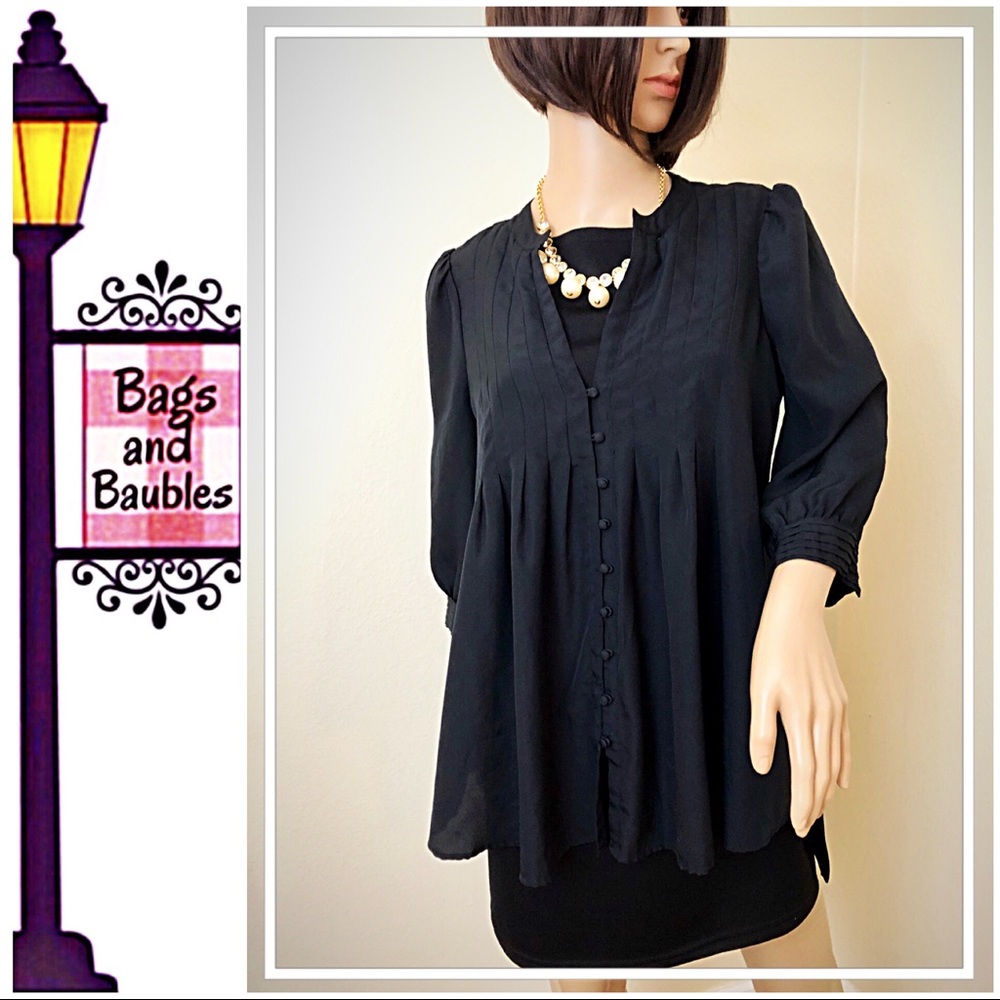JOIE Mesa Button Front Blouse, Size Small